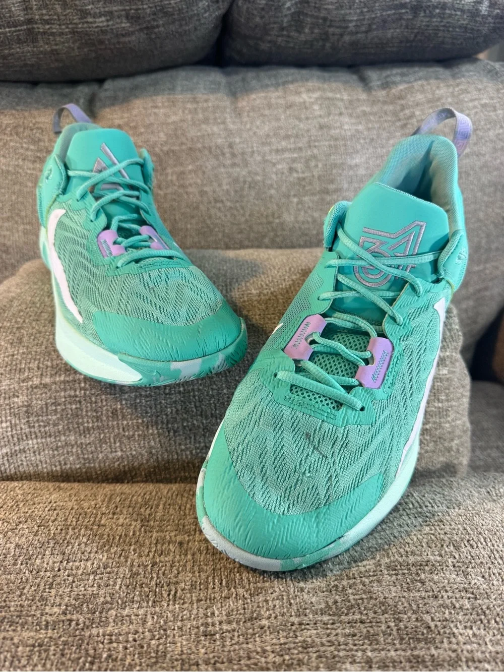 Nike Giannis Immortality 2 Men’s Mint Purple DM0825-300 Size 11